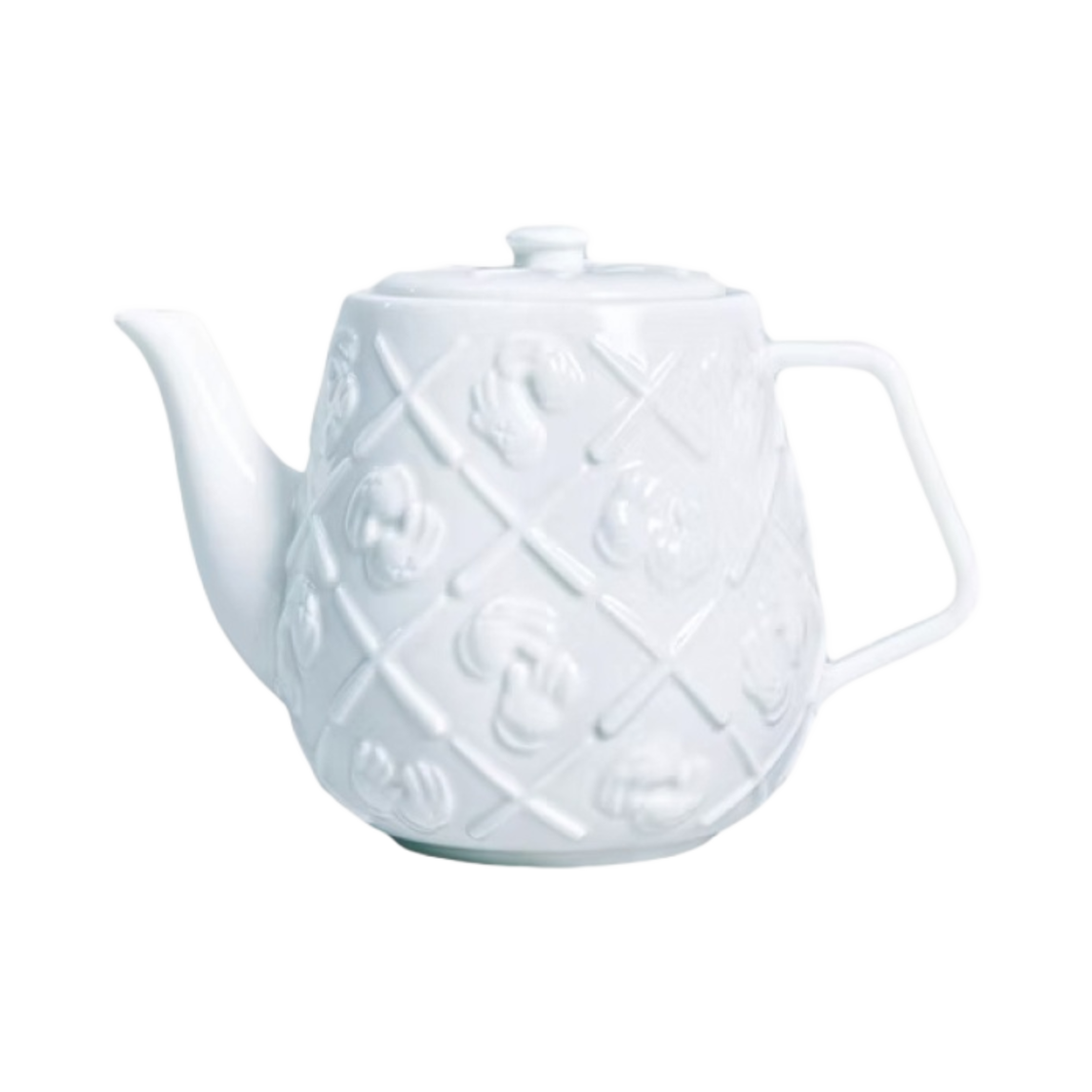 카우스 세라믹 티팟 화이트(Kaws Ceramic Teapot White)
