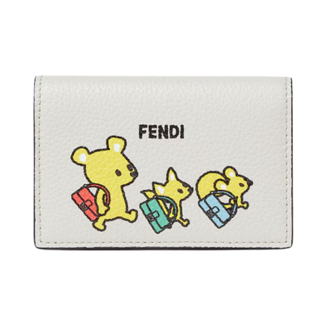 펜디 실비아 바게트 카드 케이스 멀티컬러