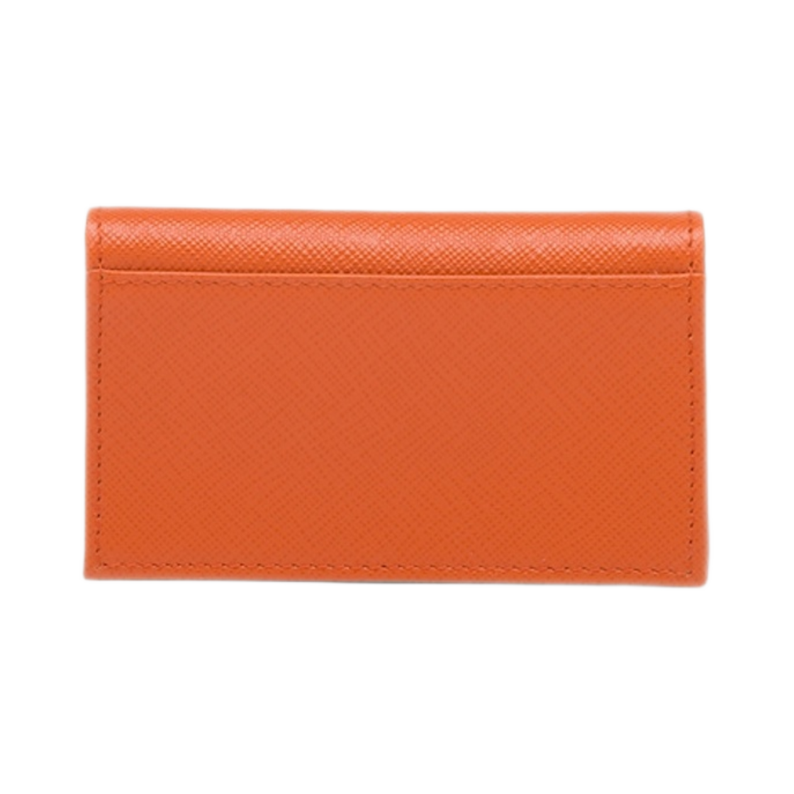 프라다 사피아노 레더 카드 홀더 파파야(Prada Saffiano Leather Card Holder Papaya) - 2