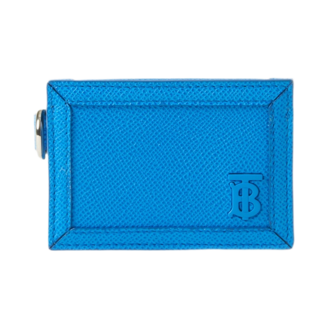 버버리 그레이니 레더 TB 카드 케이스 랜야드 비비드 블루(Burberry Grainy Leather TB Card Case Lanyard Vivid Blue) - 1