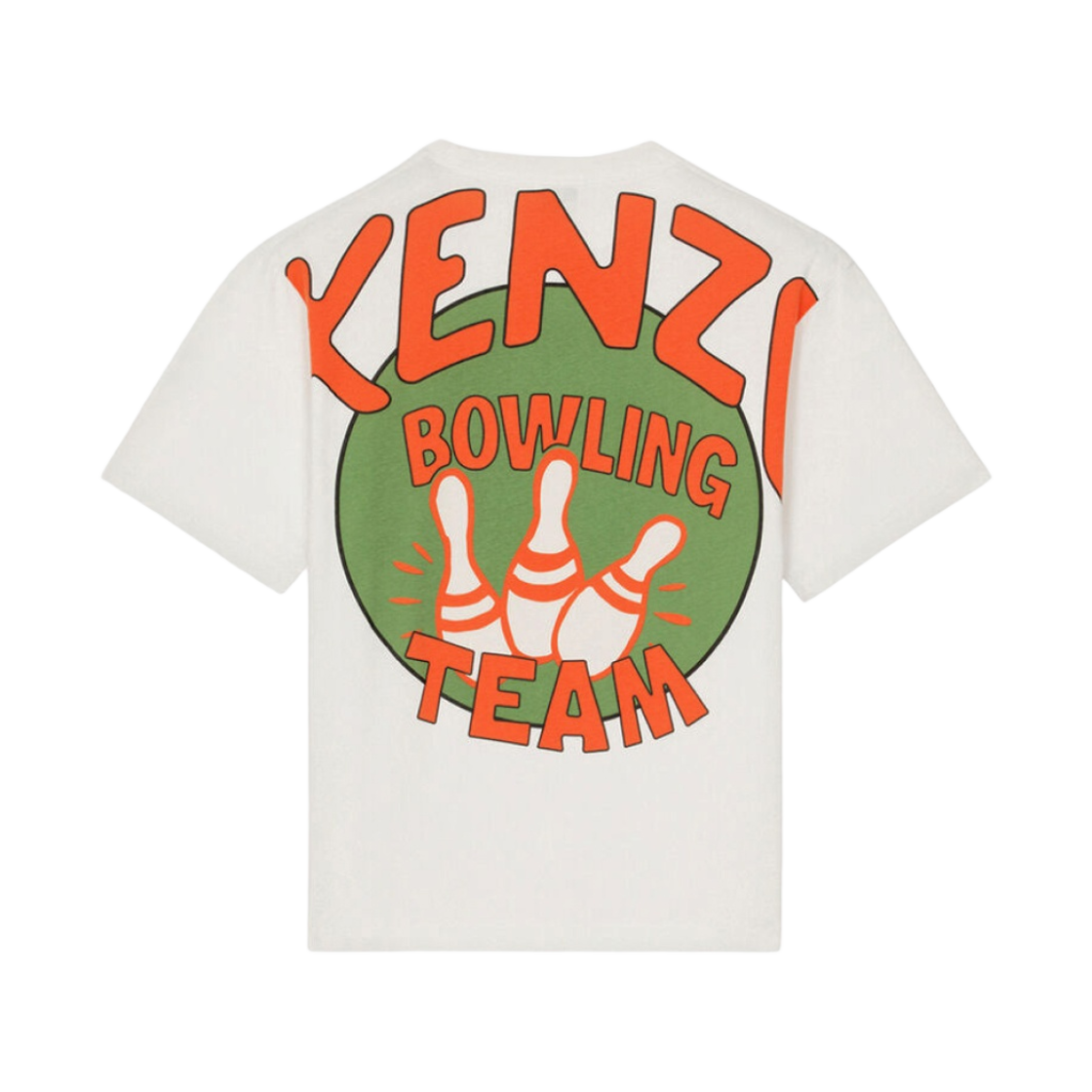 겐조 볼링 오버사이즈 티셔츠 오프 화이트(Kenzo Bowling Oversize T-Shirt Off White) - 2