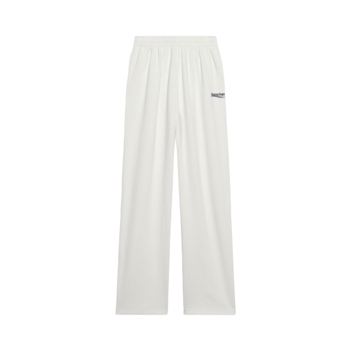 발렌시아가 폴리티컬 캠페인 조깅 팬츠 화이트(Balenciaga Political Campaign Jogging Pants White) - 1