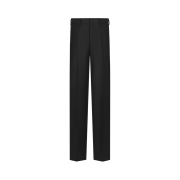 Dior CD Wool Mohair Silk Twill Diamond Embroidered Pants Black