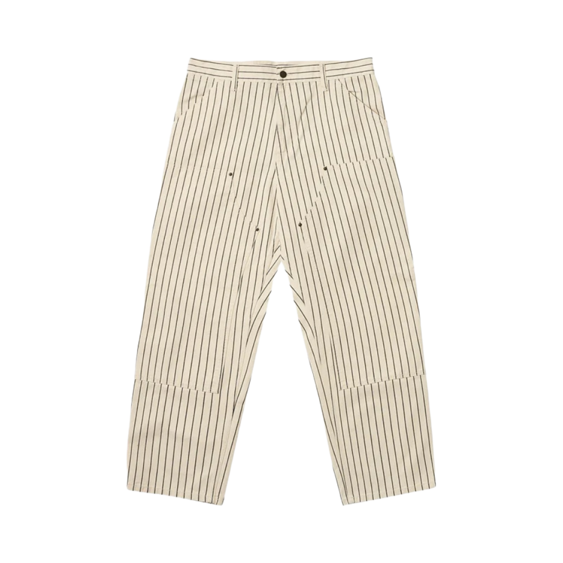 팔라스 x 칼하트 WIP 더블 니 팬츠 히코리 왁스 블랙 - 23FW(Palace x Carhartt WIP Double Knee Pants Hickory Wax Black - 23FW) - 1