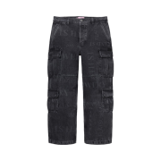 Supreme x Martine Rose Denim Cargo Pants Washed Black - 24FW