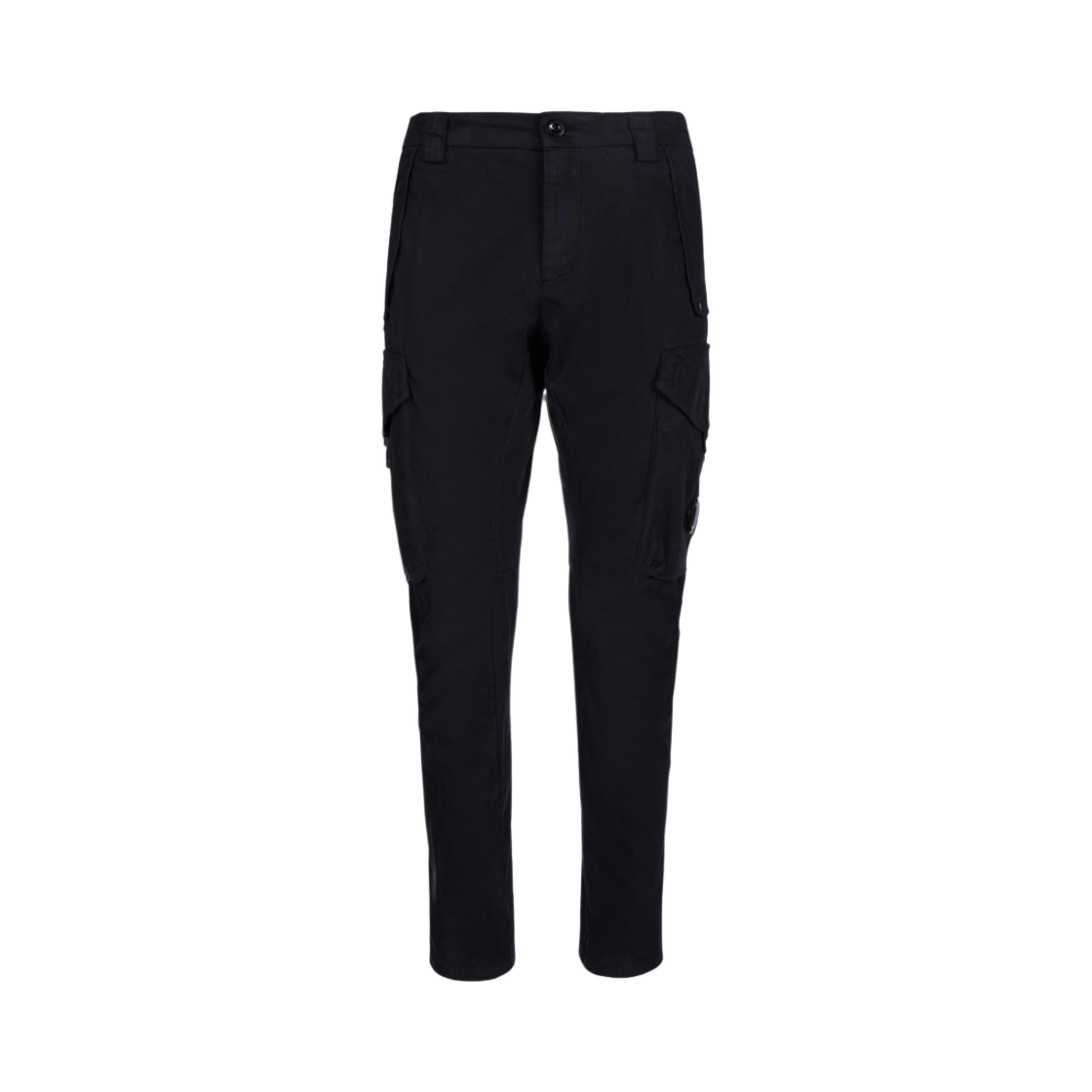 C.P. 컴퍼니 스트레치 사틴 유틸리티 팬츠 블랙 - 22SS(C.P. Company Stretch Sateen Utility Pants Black - 22SS) - 1
