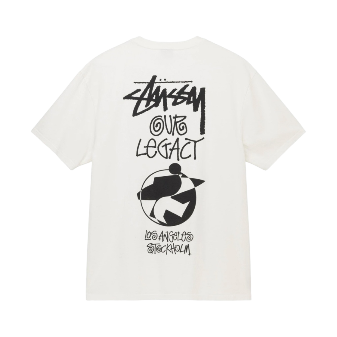 스투시 x 아워레가시 서프맨 2 피그먼트 다이드 티셔츠 내츄럴(Stussy x Our Legacy Surfman 2 Pigment Dyed T-Shirt Natural)