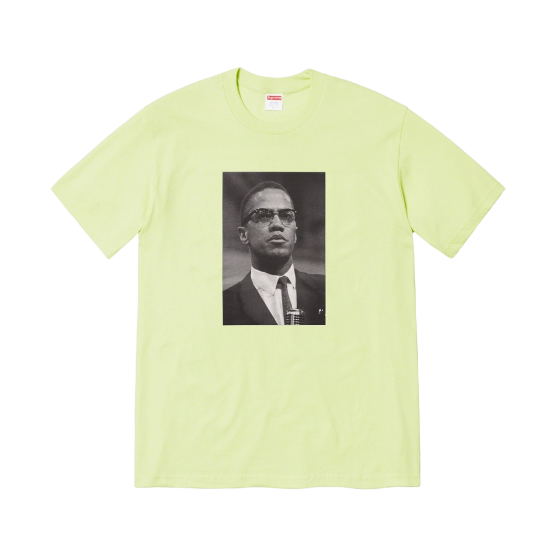 슈프림 x 로이 데카라바 말콤 엑스 티셔츠 페일 민트 - 22SS