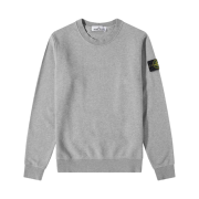 Stone Island 63051 Crewneck Sweatshirt Melange Grey - 22SS