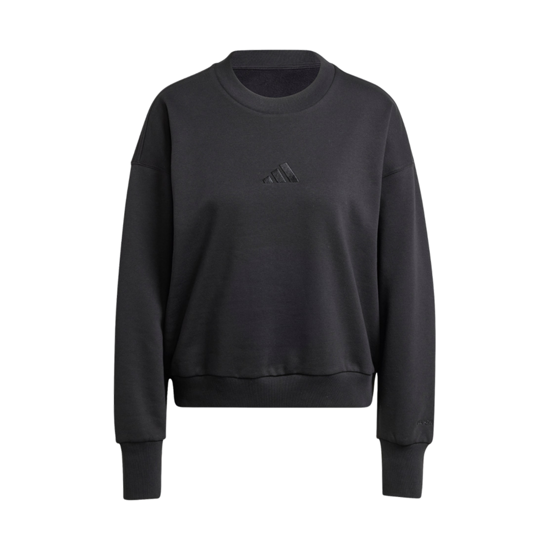 IX3812 (W) Adidas All SZN Fleece Loose Sweatshirt Black - KR Sizing