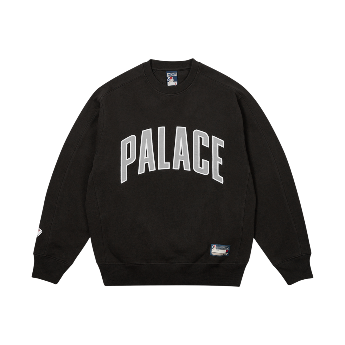 - Palace Athletic Crew Black - 24FW