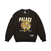 Palace Tora Tora Crew Black - 25SS