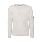 C.P. Company Merino Wool Crewneck Knit Sandshell - 21FW