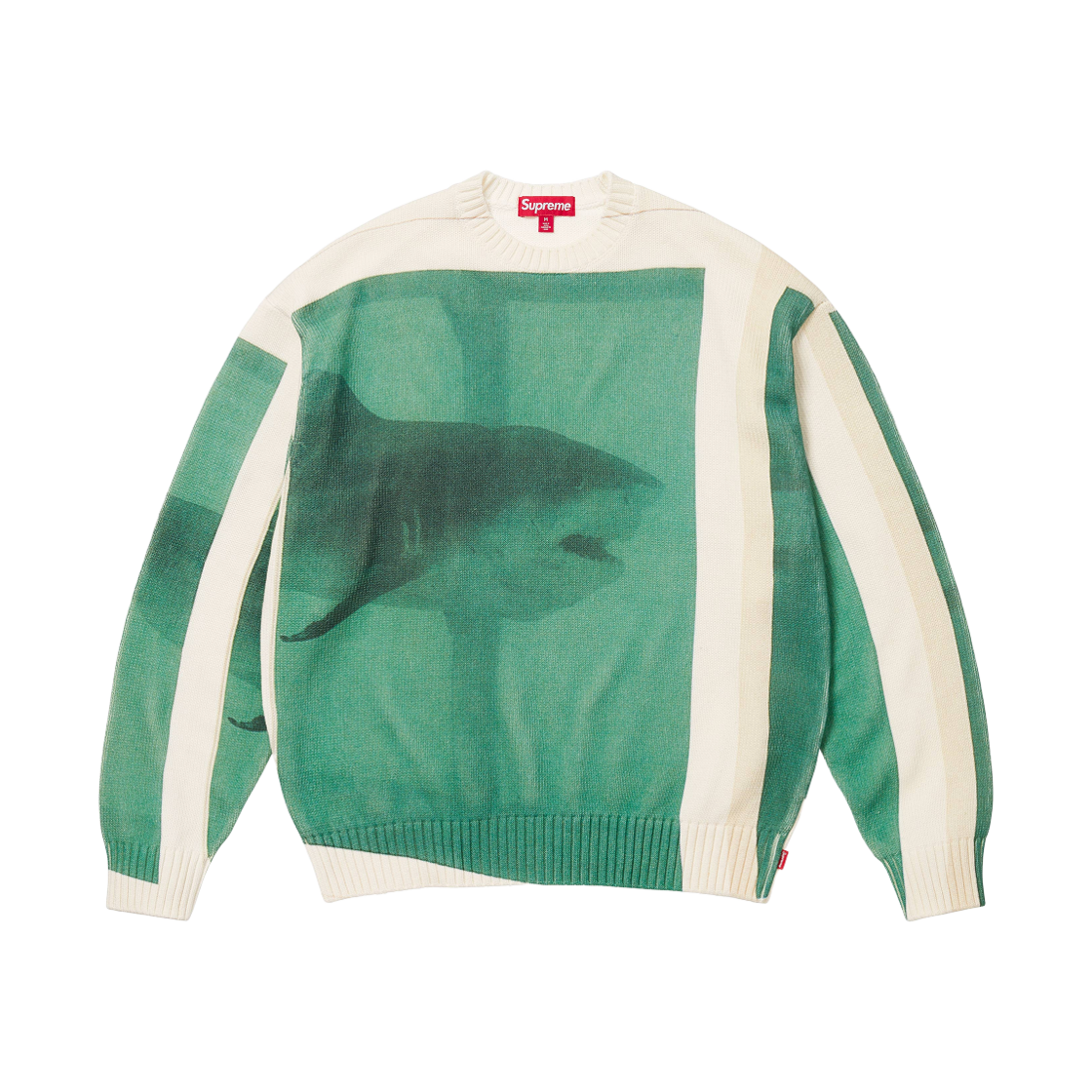 슈프림 x 데미안 허스트 스웨터 화이트 - 25SS(Supreme x Damien Hirst Sweater White - 25SS) - 2