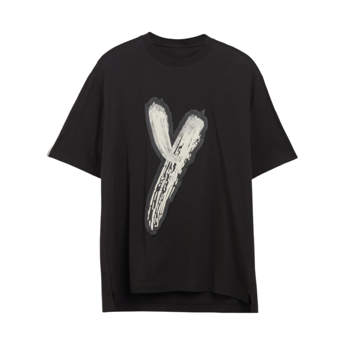 Y-3 로고 GFX 티셔츠 블랙(Y-3 Logo GFX T-Shirt Black) - 1