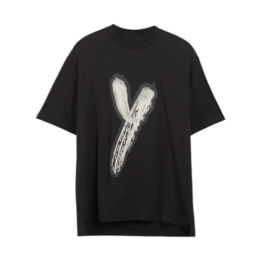 Y-3 Logo GFX T-Shirt Black