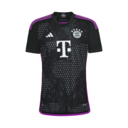 Adidas Bayern Munchen 2023/24 Authentic Away Jersey Black - US Sizing (Non Marking Ver.)
