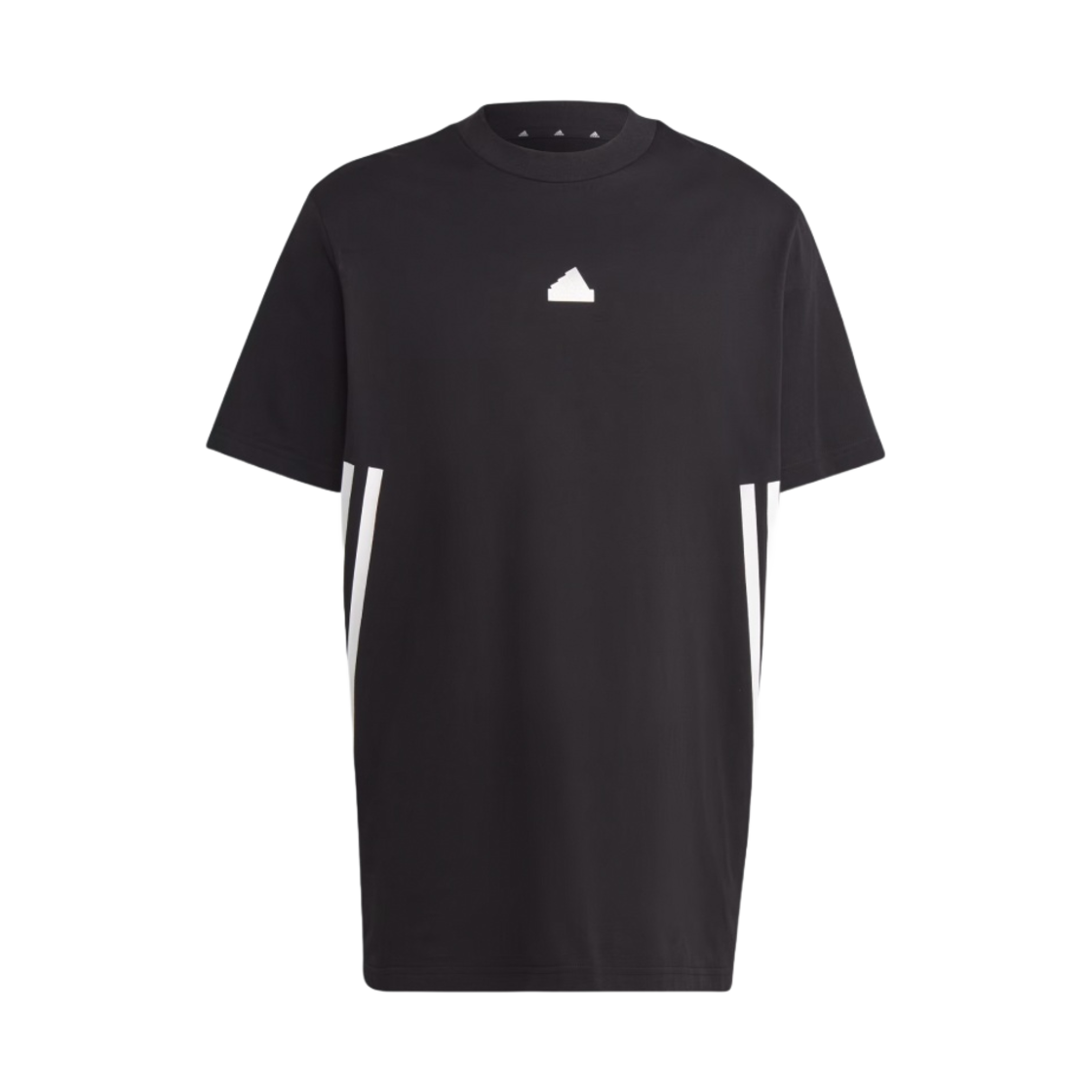 아디다스 퓨처 아이콘 삼선 티셔츠 블랙- KR 사이즈(Adidas Future Icons 3-Stripes T-Shirt Black - KR Sizing) - 1