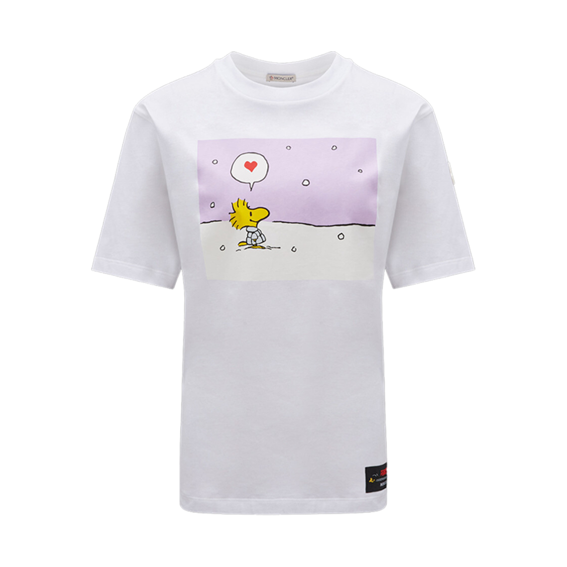 (W) 몽클레르 피넛 모티프 티셔츠 옵티컬 화이트 - 23SS((W) Moncler Peanuts Motif T-Shirt Optical White - 23SS) - 1