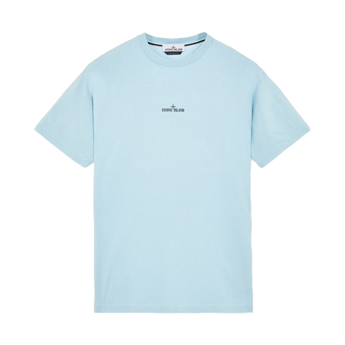 스톤 아일랜드 2NS82 스탬프 투 프린트 티셔츠 스카이 블루 - 23FW(Stone Island 2NS82 Stamp Two Print T-Shirt Sky Blue - 23FW) - 1