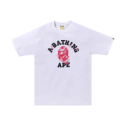 BAPE Sakura College T-Shirts White