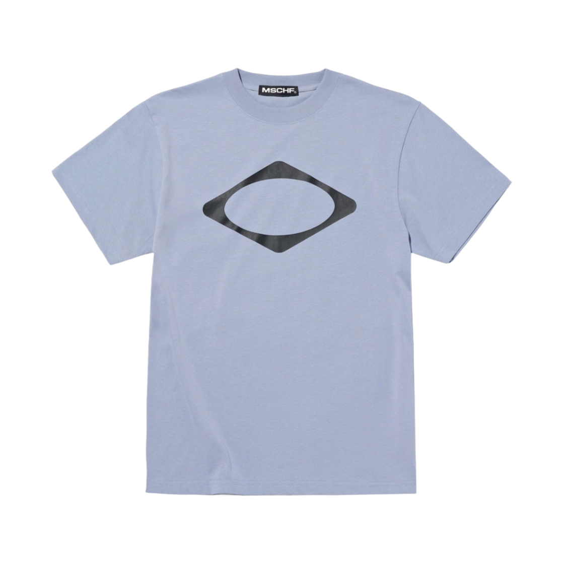 미스치프 롬버스 베이직 티셔츠 그레이쉬 블루(Mischief Rhombus Basic T-Shirt Greyish Blue)