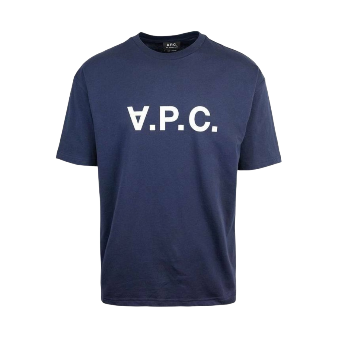 COFDW-H26324-IAK A.P.C. River T-Shirt Dark Navy