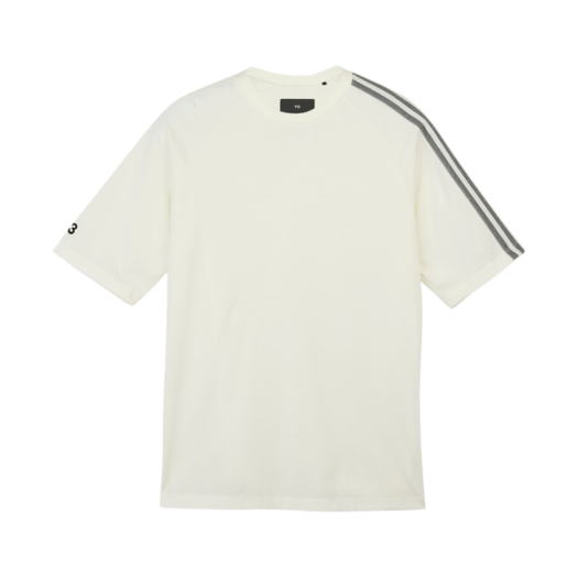 Y-3 3-Stripes Short Sleeve T-Shirt White