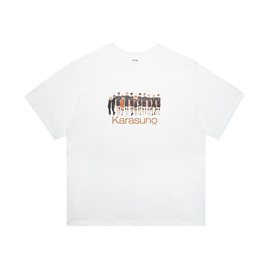 ERHKT008 EERST x HAIKYU!! K-A HF T-shirt White Karasuno