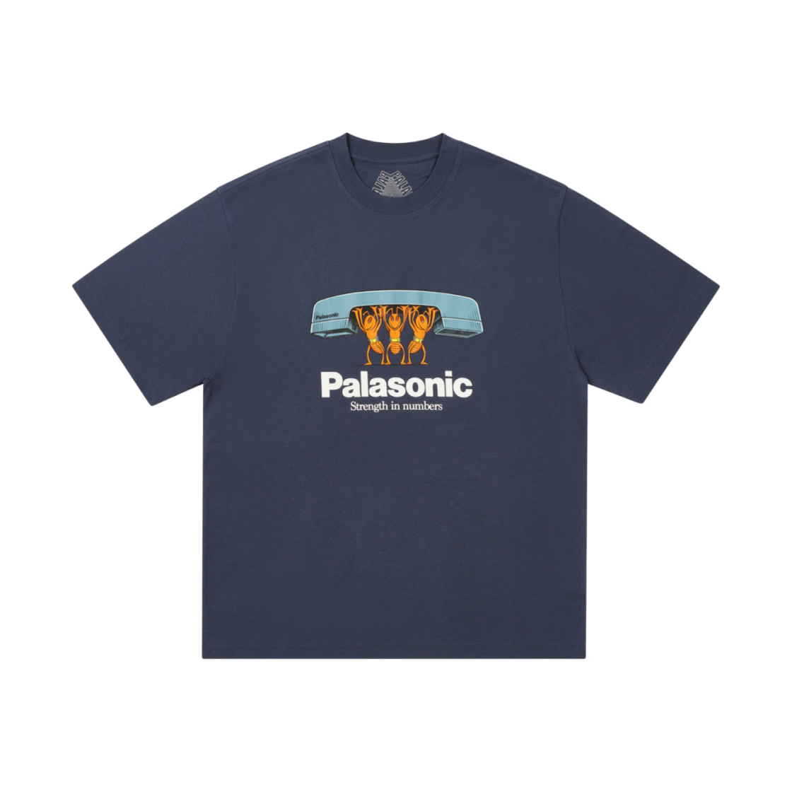 - Palace Bell Man T-Shirt Navy - 24FW