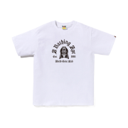 BAPE Mad General College T-Shirt White