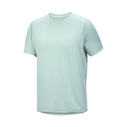 Arc'teryx Cormac Logo SS T-Shirt Stone Green Heather