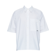 Wooyoungmi Cotton Back Logo Short Sleeve Shirt White - 23SS