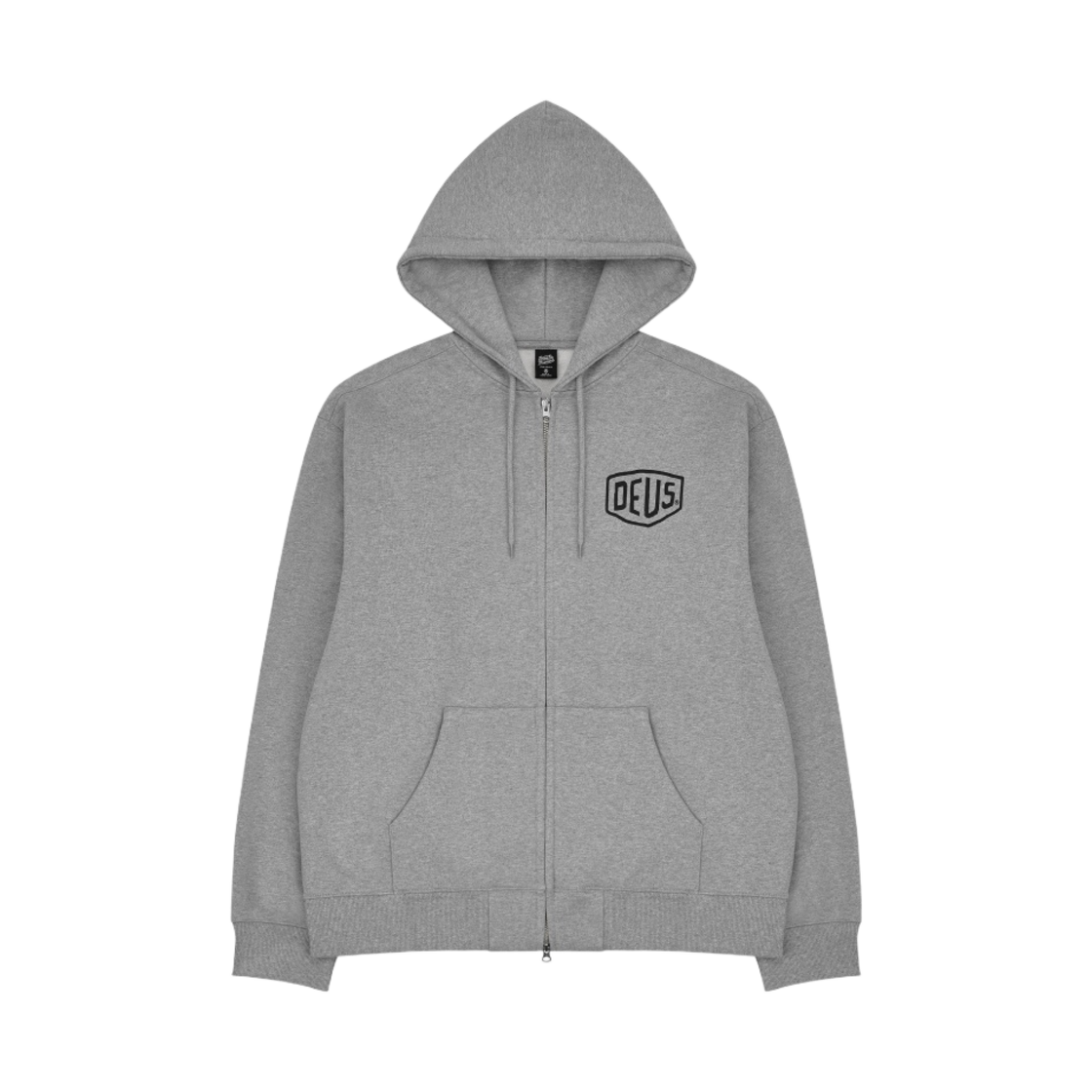 DSCHJ-GRE/D243UJK014-093 Deus Ex Machina Seoul College Hooded Jacket Grey Heather
