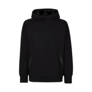 C.P. Company Diagonal Raised Fleece Goggle Hoodie Black - 23SS