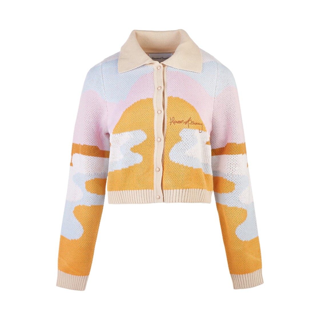(W) 하우스 오브 써니 더 라이즈 트리퍼 가디건 멀티((W) House of Sunny The Rise Tripper Cardigan Multi)