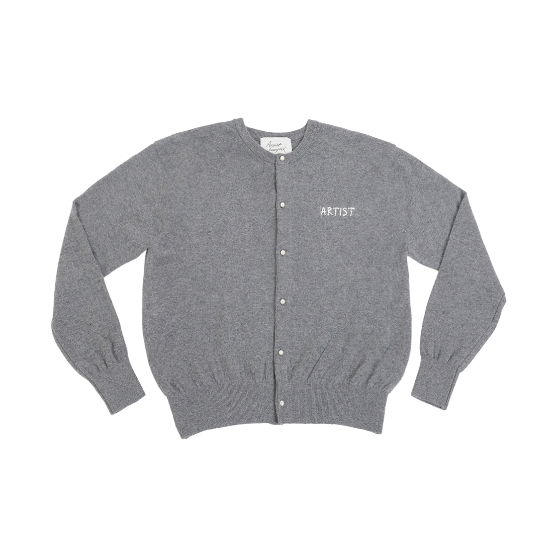 トップス Artist komplex PEARL ROUND CARDIGAN 数量限定】Artist Komplex Artist Pearl Round Cardigan
