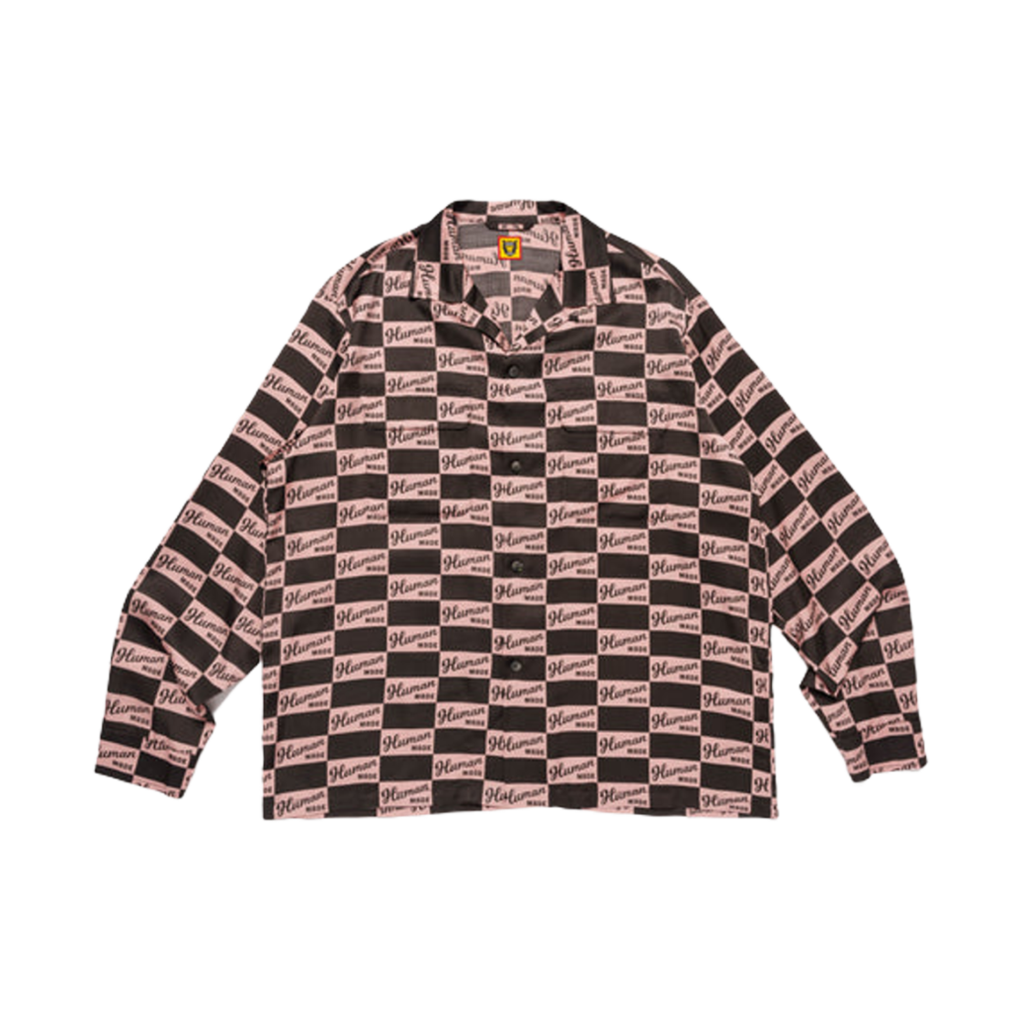 HM28SH020 Human Made Open Collar Shirt #2 Pink