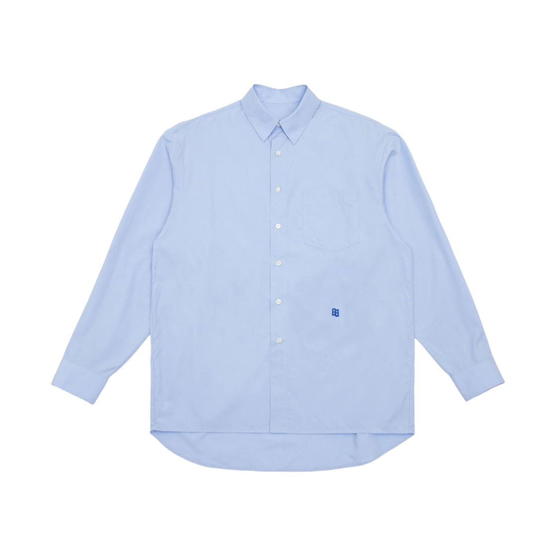 아더에러 시그니피컨트 TRS/BL 태그 셔츠 01 스카이 블루(Ader Error Sig; TRS/BL Tag Shirt 01 Sky Blue)