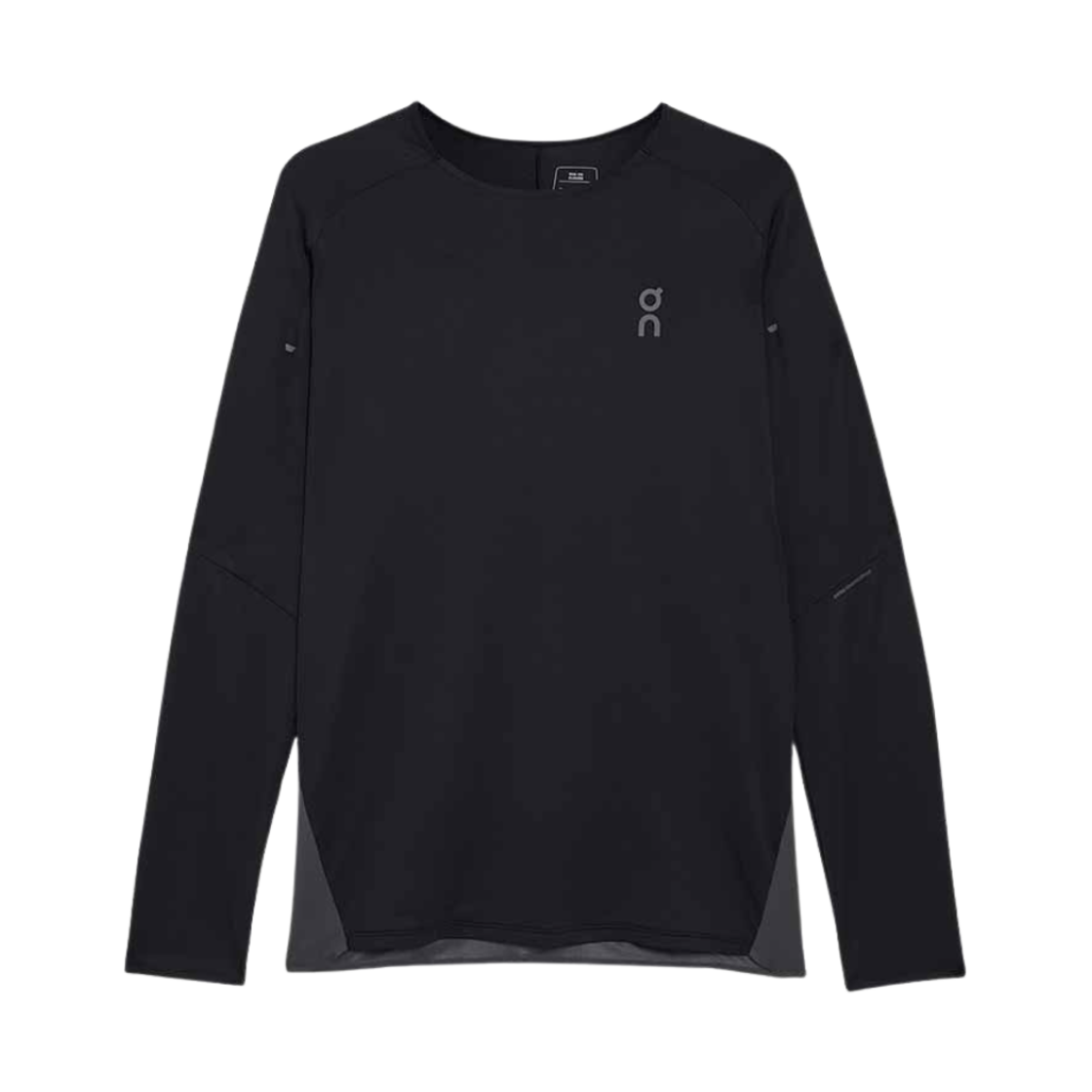 1ME10240106 On Running Performance Long T-Shirt Black Eclipse