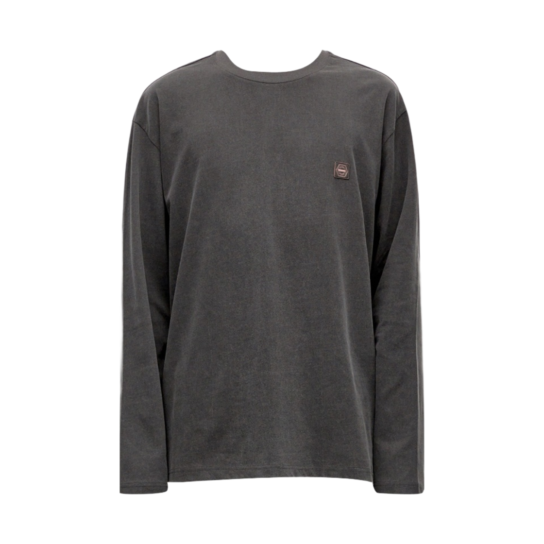 솔리드 옴므 소프트 백로고 롱슬리브 티셔츠 그레이(Solid Homme Soft Backlogo Long Sleeve T-Shirt Grey)