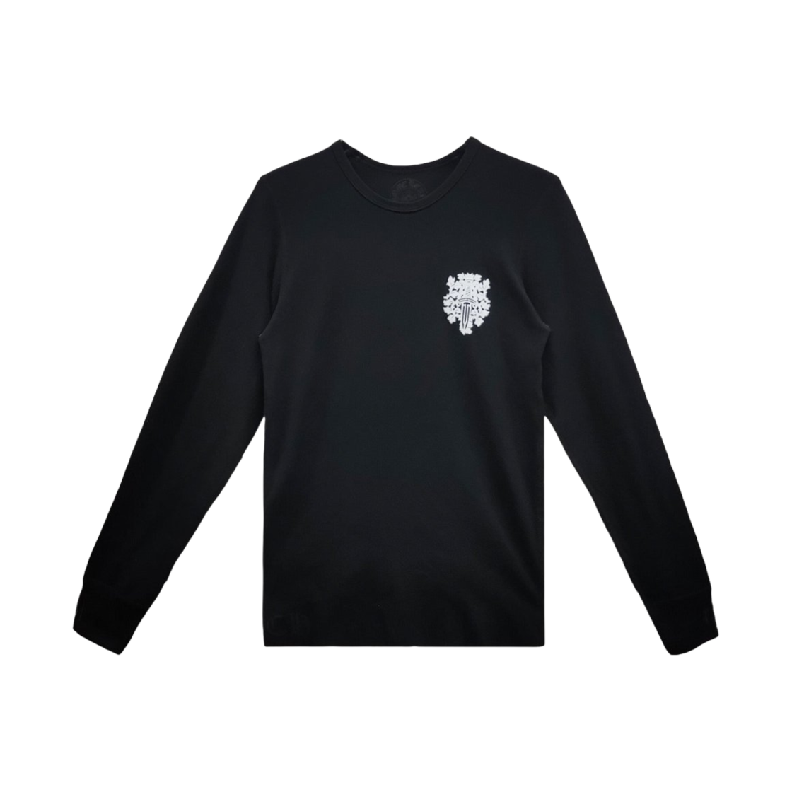 크롬하츠 GRP 포켓 루닉 롱슬리브 티셔츠 블랙 | Chrome Hearts | KREAM