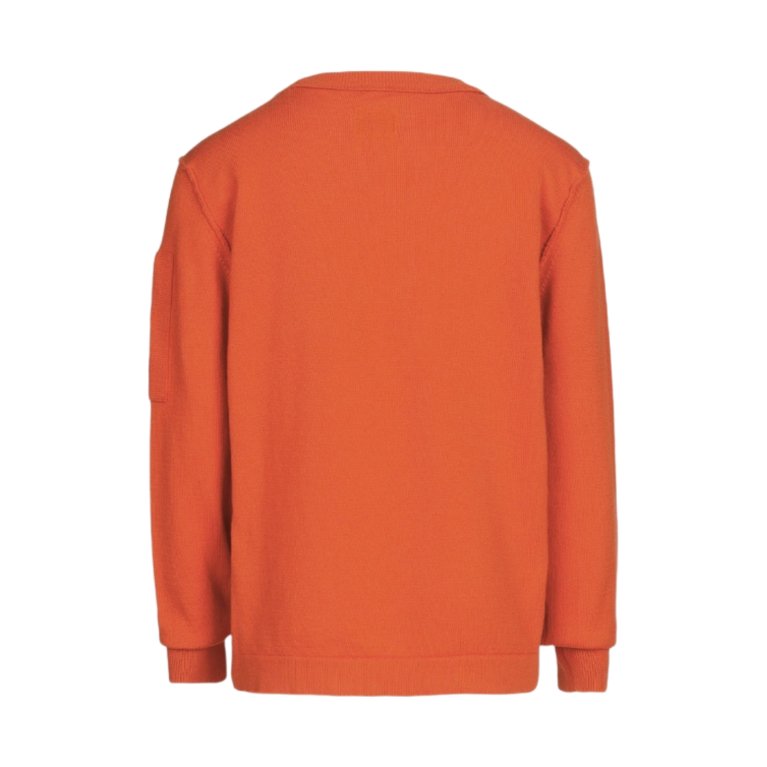 (키즈) C.P. 컴퍼니 U16 씨 아일랜드 니트 스파이시 오렌지 - 23SS((Kids) C.P. Company U16 Sea Island Knit Spicy Orange - 23SS) - 2