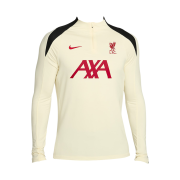 Nike Liverpool FC Strike Dri-Fit Football Drill Top Coconut Milk Black