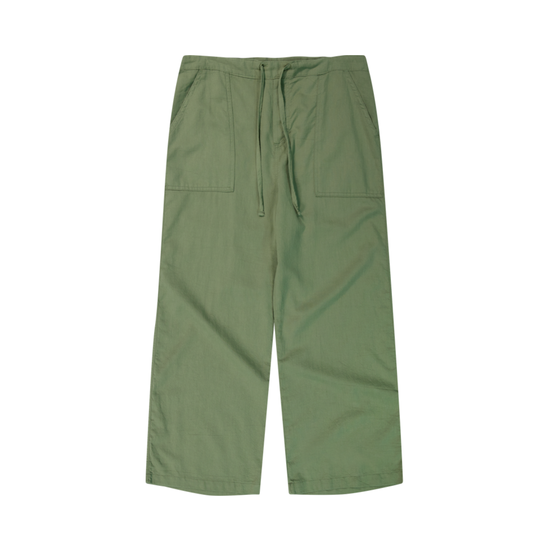 플랫웨이브 인 서울 로암 린넨 팬츠 카키(Flatwave in seoul Roam Linen pants Khaki)