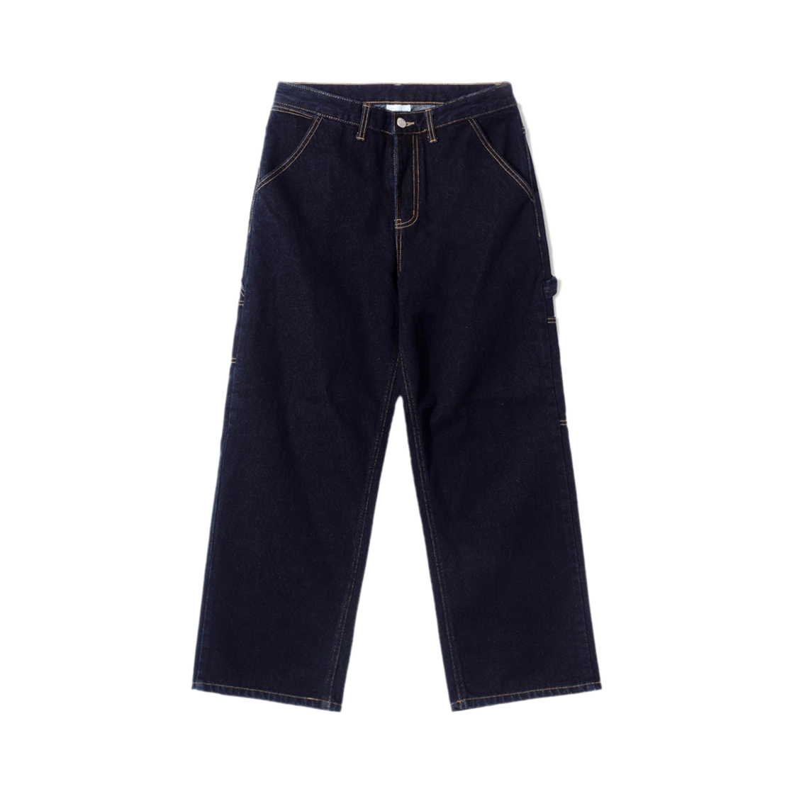 큐티에잇 가먼츠 로우 데님 카펜터 팬츠 딥블루(QT8 GARMENTS Raw Denim Carpenter Pants Deep Blue)