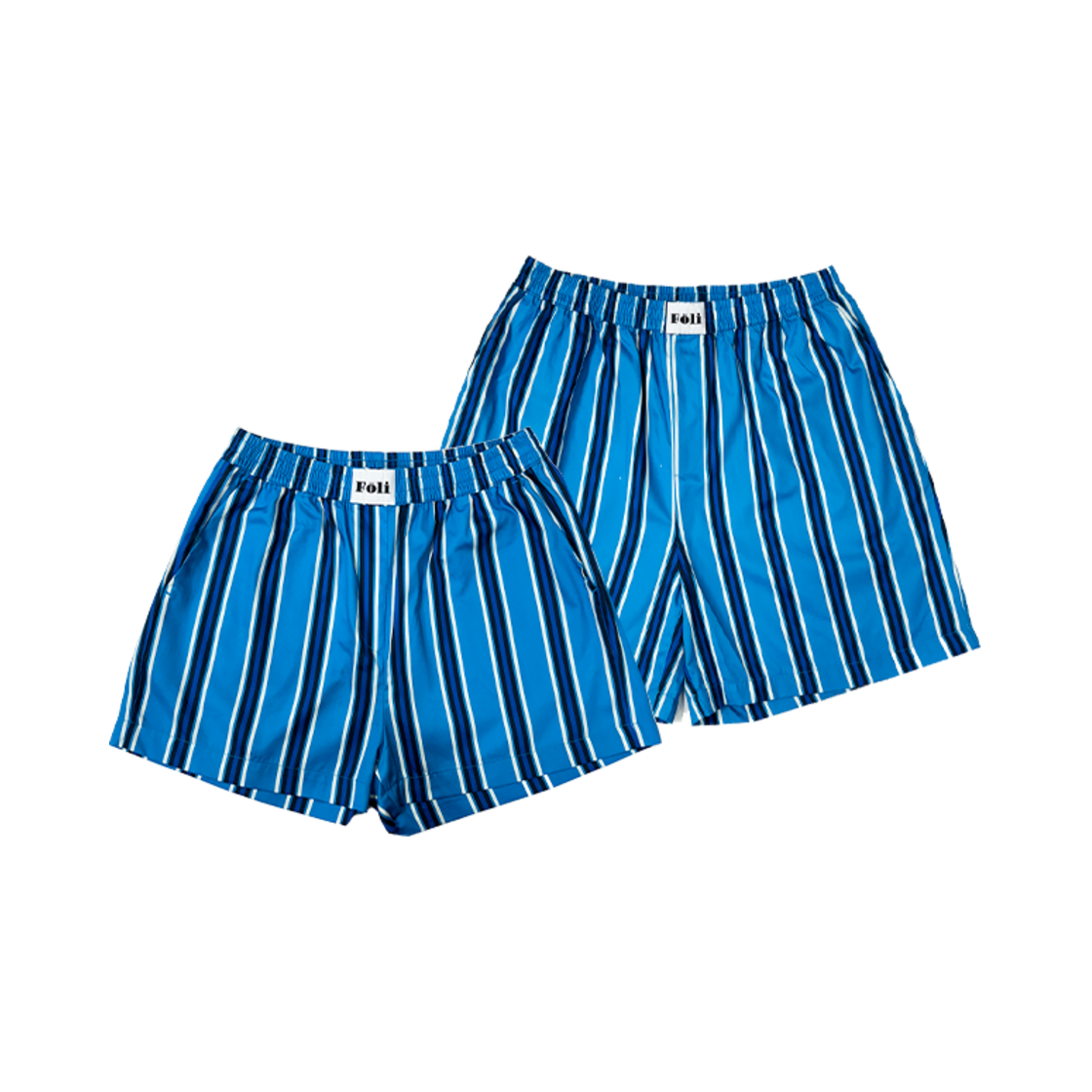 (Unisex) Sapphire Blue PJ Shorts Foli Unisex PJ Shorts Sapphire Blue