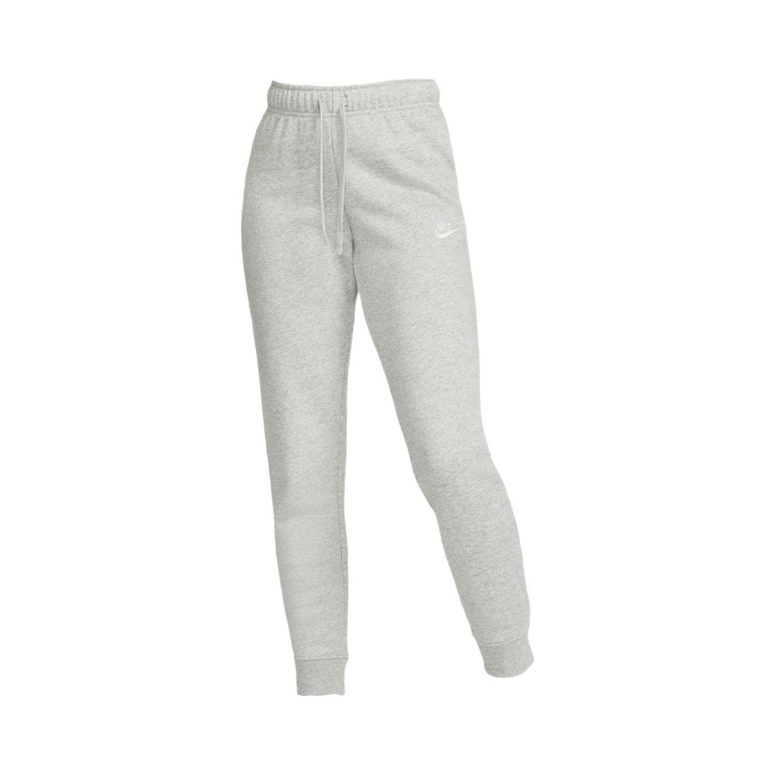 (W) 나이키 NSW 클럽 플리스 미드 라이즈 슬림 조거 다크 그레이 헤더 - US/EU((W) Nike NSW Club Fleece Mid Rise Slim Joggers Dark Grey Heather - US/EU) - 1