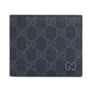 Gucci GG Wallet With Grey Interior Black
