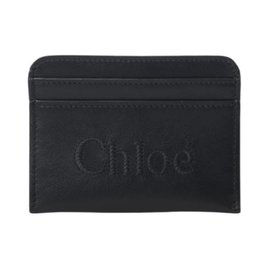 CHC23SP868I10001 Chloe Sense Card Holder Black